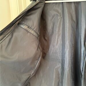 Colebrook Black Leather Trim Jacket